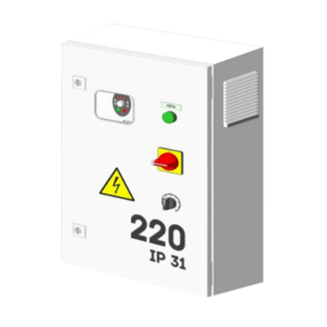 Шкаф управления ШУЭ-1,5/220 IP31