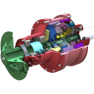 Редуктор СБ-146АМ (в сборе)